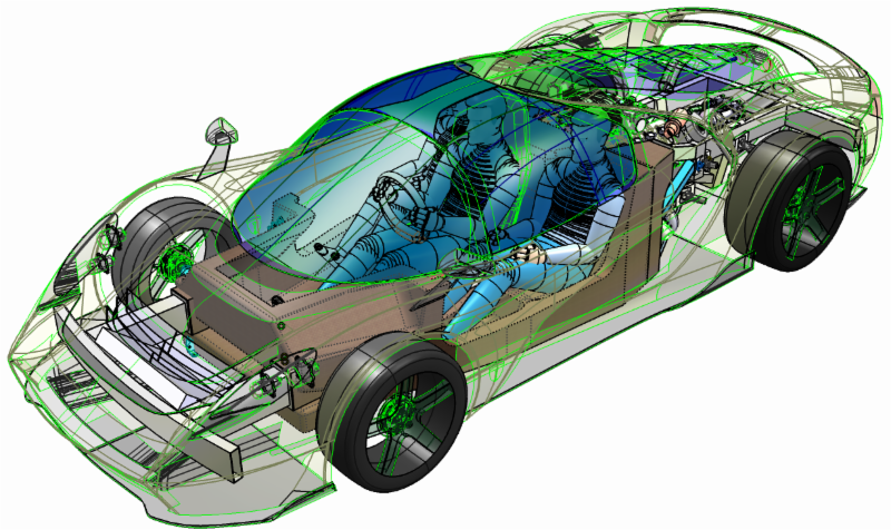 Illustration for article titled TheĀ Scuderia Cameron Glickenhaus 004S Is A 650 HP American-Made Mid-Engined Road Car Built To Race